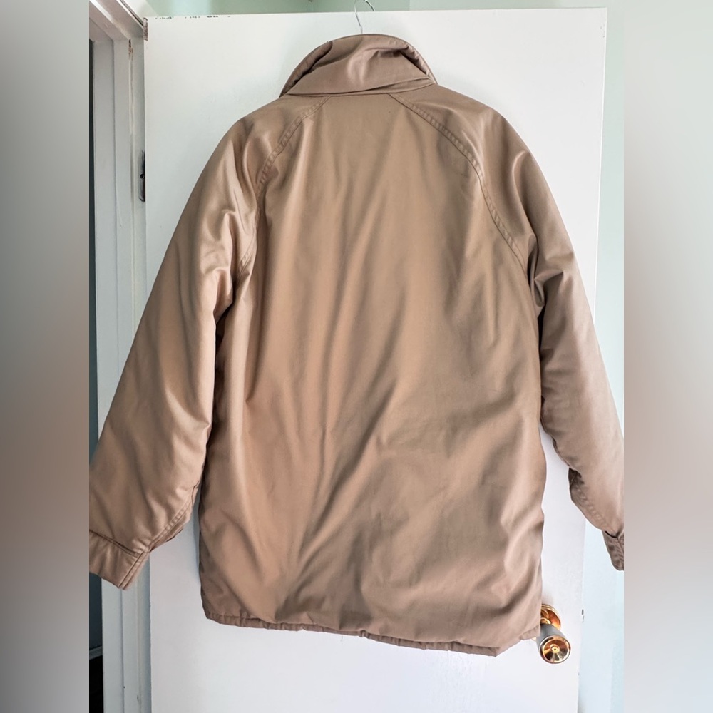 Woolrich Tan Field Jacket Thinsulate Utility Coat Vintage USA - Picture 6 of 10